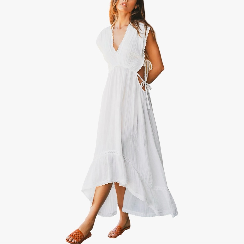 Anthropologie The Silvana High-Low Cover-Up Dress size XL